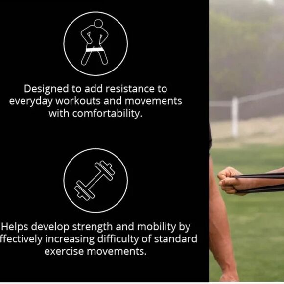 SKLZ Elite Mini Band Premium Resistance Training Band- Light - Picture 8 of 9